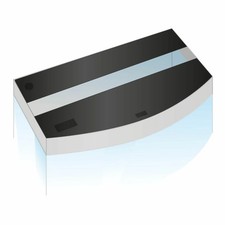 JUWEL - Klappensatz für Vision 260 Aquarium Abdeckung schwarz