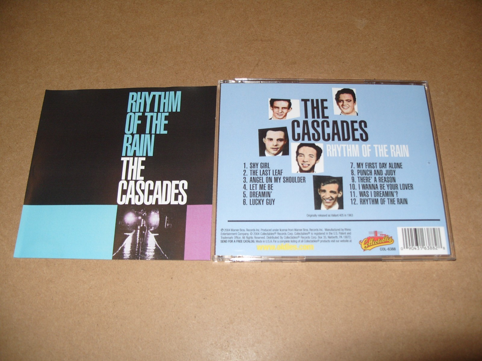 The Cascades  – Rhythm Of The Rain -2004 - CD NEAR MINT/INLAYS EXCELLENT. (C16)