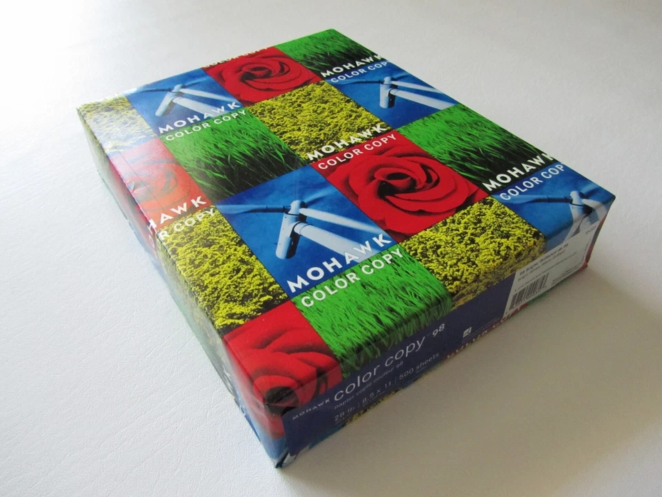 New Mohawk 12203 Color Copy 98 Bright 28 lbs 8.5 x11 White Paper - Image 2 of 4