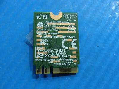 HP 15.6  15-da0071ms Genuine Laptop WiFi Wireless Card RTL8821CE