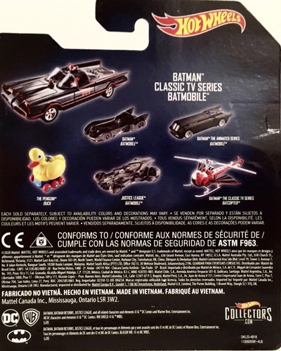 BRAND NEW 2020 HOT WHEELS 1:50 BATMAN CLASSIC TV SERIES BATMOBILE MINT - Picture 3 of 4