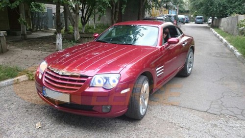 Kit de ojos de ángel LED LED multicolor RGB multicolor para Chrysler Crossfire aplicación Bluetooth - Imagen 4 de 10