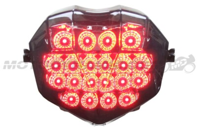 SEQUENTIAL INTEGRATED LED Tail Light SMOKE For 2024 Triumph Street Triple R 765