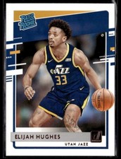 2020-21 Panini Donruss Elijah Hughes Rated Rookie RC #246 Utah Jazz