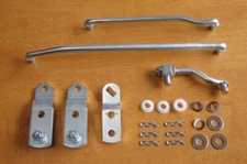 NEW 1969-74 AMC 4 Speed T-10 Hurst Shifter Rod Linkage Set Javelin AMX Rebel SC