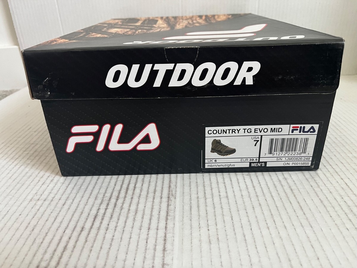 Fila - Country TG EVO MID - 1JM00826-248 - MBRN/WNUT/GFUS - Size 7, 7.5 Men\'s Men main image 3