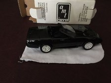 AMT ERTL 1995 Corvette Convertible Black Collectors Item, New in Box Made in USA