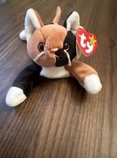 Ty Beanie Baby Babies Chip the Cat Retired RARE 1996 PE Pellets