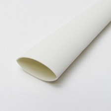  1 FOOT 1/4" White Heat Shrink Tube 3:1 Dual Wall Adhesive Glue Marine 6.4mm ID