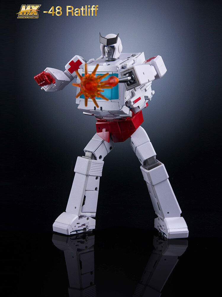 In Stock New X-Transbots MX-48 Ratliff Ratchet Transforms Action