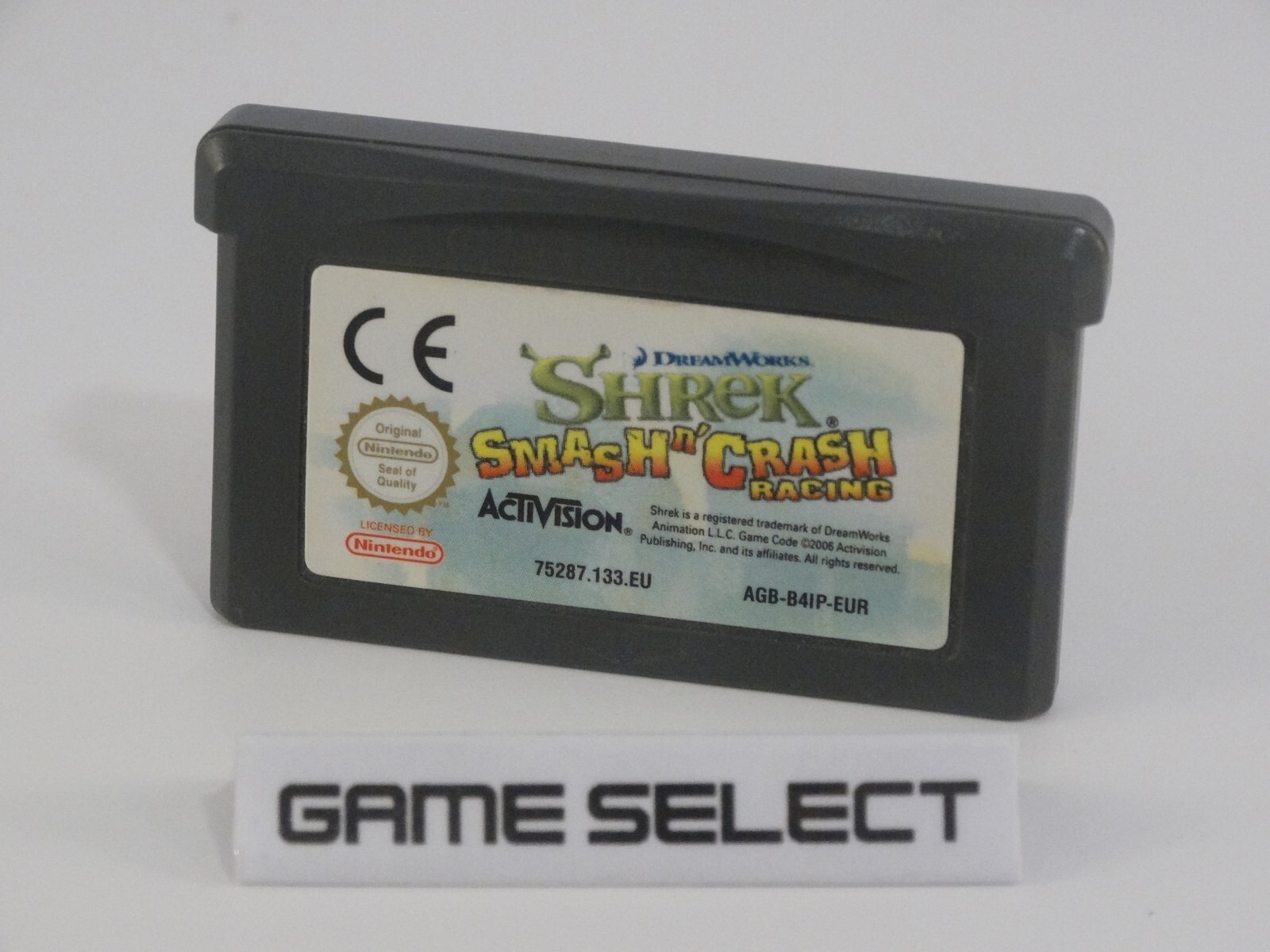 Shrek Smash N' Crash Racing Dreamworks Nintendo Game BOY ADVANCE gba Et ds nds