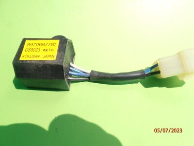 Isuzu Diesel Engine Safety Relay 8970687781 or CS9023. | eBay