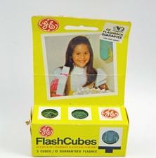 General Electric Flash Cubes- Box of Three