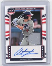 2024 Panini Stars & Stripes #NTS-AS Anthony Silva Jersey Auto #/199