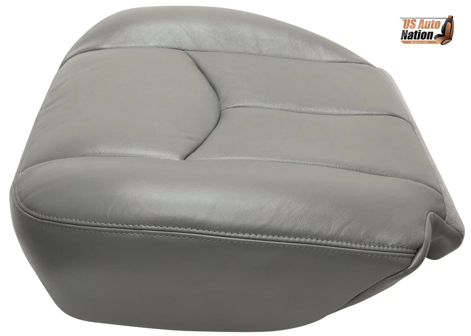 GMC Yukon Denali 2003 2004 2005 2006 2007 cubierta de asiento inferior gris vinilo #922 92i Foto 4 de 4