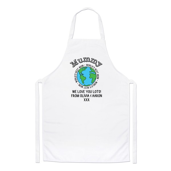 Personalisiert World's Best Mumie Koch SchüRze Muttertag Mutter Toll Kochen-image