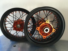 ***FA-BA*** RUOTE COMPLETE mozzo CNC KTM SX 85 12"  MINIMOTARD  complete wheel