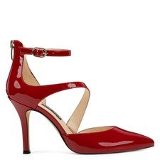 quavissa pointy toe bow pumps