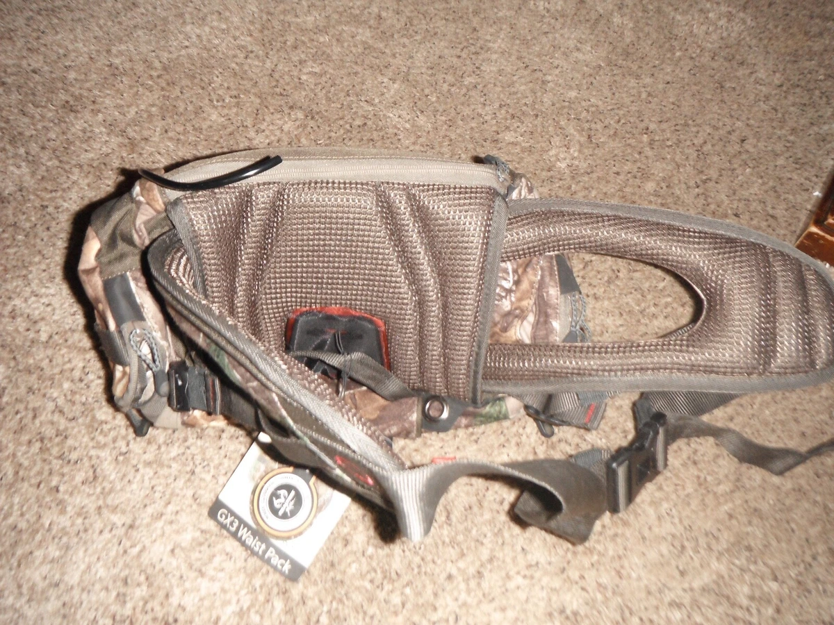 Gander Mountain Realtree GX3 Hunting Waist Belt Butt Pouch Pack Quiet