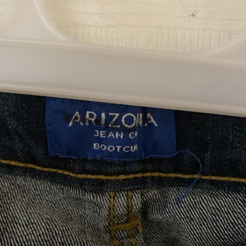 Arizona Jeans Co Womens Size 20.5 Plus Mid Rise 10in Boot Cut Blue Denim NEW - Picture 4 of 9