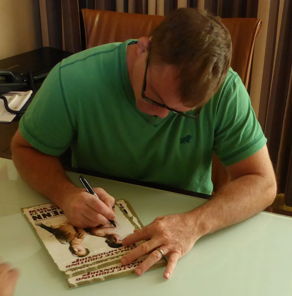 BJ Penn & Matt Hughes Signed UFC 63 8.5x11 Poster PSA/DNA COA 2006 Photo Auto'd - Image 3 of 4