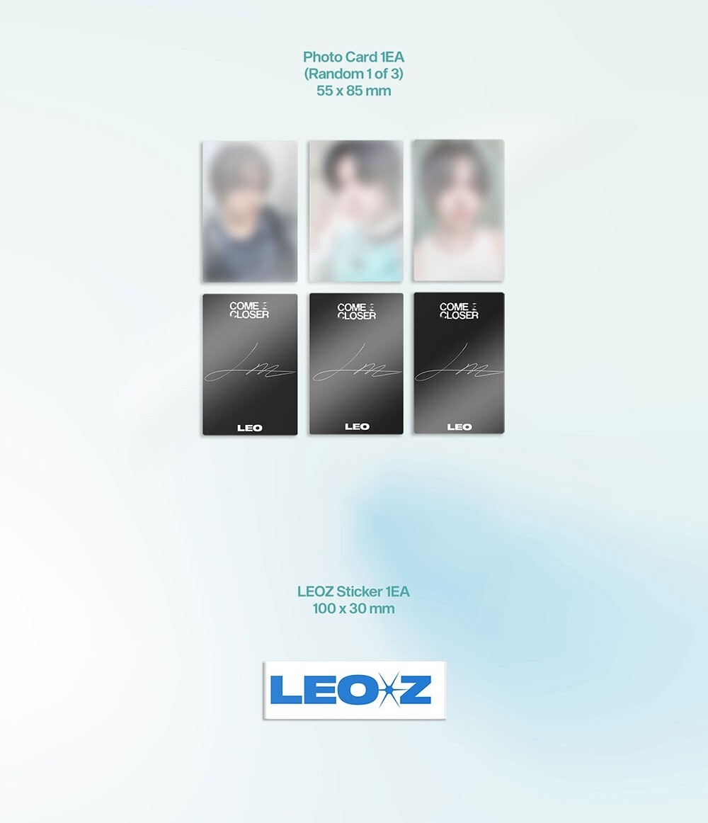 LEO COME CLOSER アルバム＋ステッカー Amazon.co.jp: LEO KPOP Album (韓国アルバム) [COME CLOSER]+