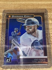2021 Donruss Baseball Base Diamond Kings Holo Blue #15 Joey Gallo