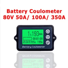 TK15 Coulometer Battery Capacity Tester for E-bike Balance Car 80V 50A/100A/350A