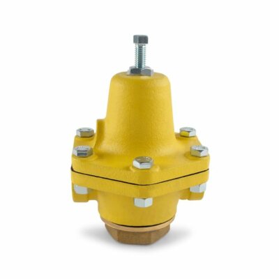 1/2'' CASH ACME  STEAM / OIL PRESSURE REDUCER REGULATOR 150 PSI W/ STRAINER 1001