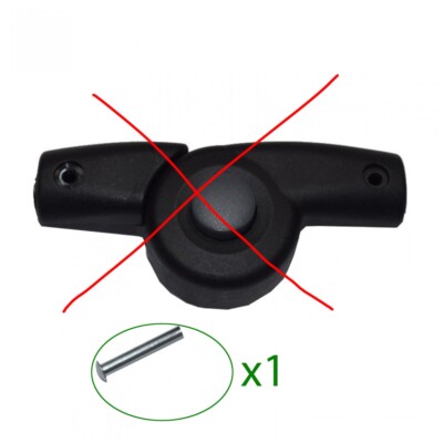 Emmaljunga | parts | chassis | handle height adjustment FASTENERS ONLY (x1)