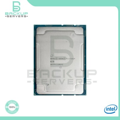 SR37H Intel Xeon Platinum 8170 2.10GHz 26-Core 10.40GT/s LGA3647 165W Processor