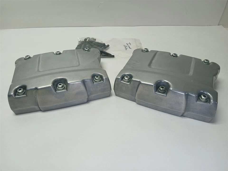 Harley-Davidson Dyna Wide Glide 2011 cajas basculantes pulidas 17593-99/17571-99 Foto 4 de 4