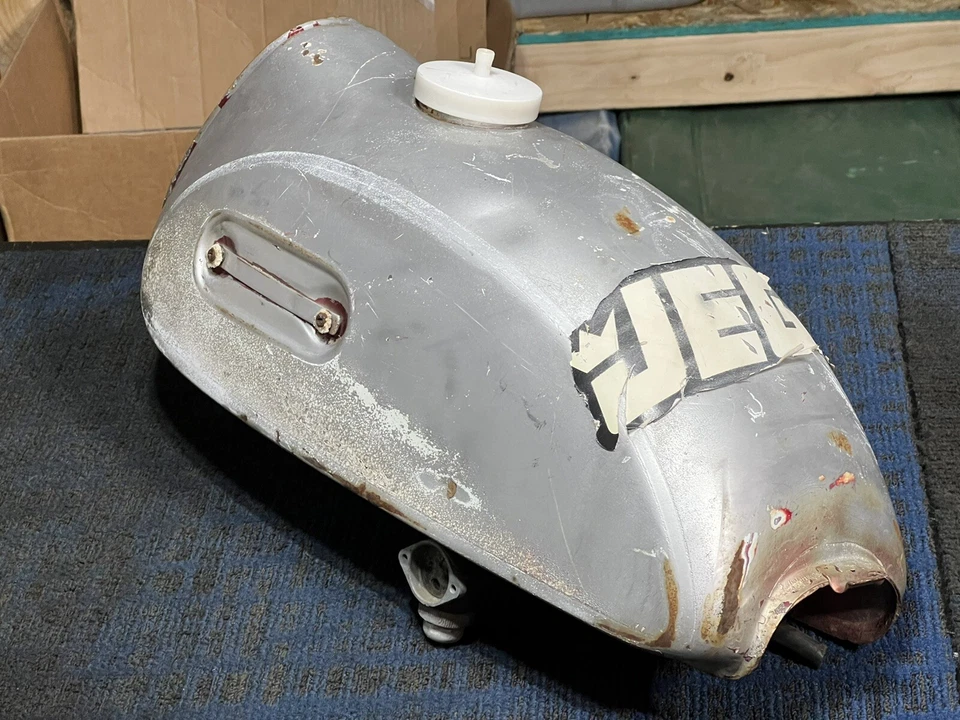 Yamaha AT1 AT1MX 125 1969 1970 1971 Enduro gasolina tanque de combustible Foto 2 de 4