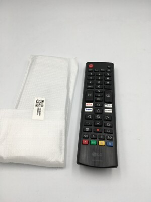 #ad Brand New LG OEM Remote Control for Select LG TVs Black AKB76040302 RS $8.48