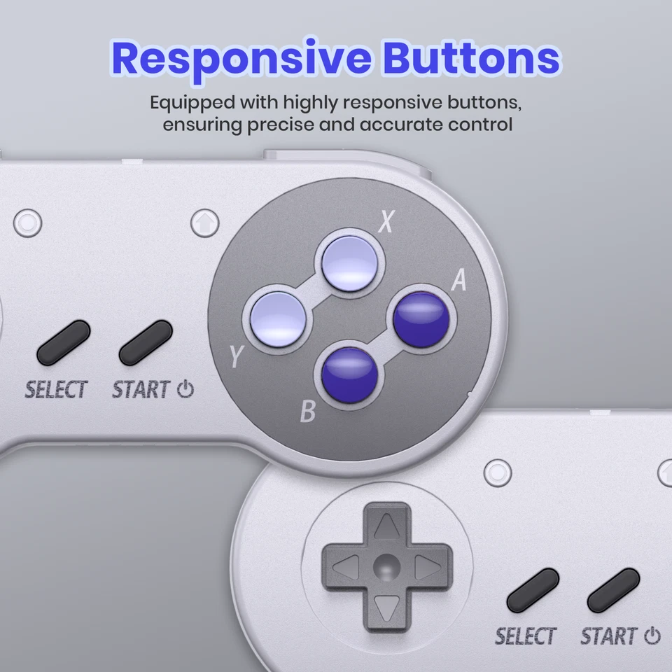 Wireless SNES Switch Online Controller USB Receiver For Switch/Windows PC/Mac OS - Image 2 of 4