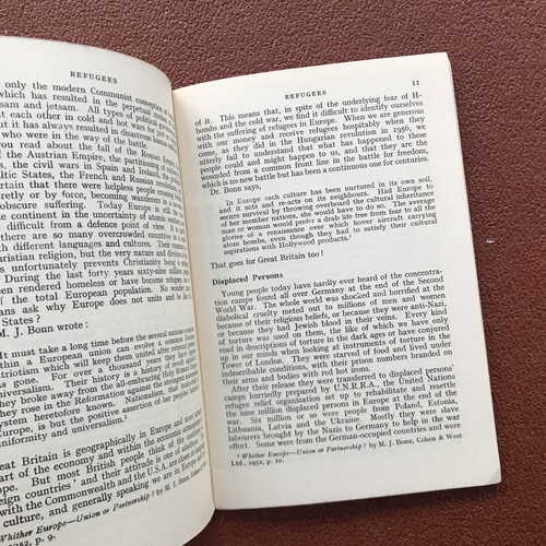 Refugees, Janet Lacey 1959 Booklet - Picture 9 of 10