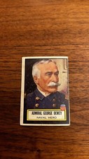 1952 Topps Look 'N See Set-Break # 93 Adm. George Dewey VG