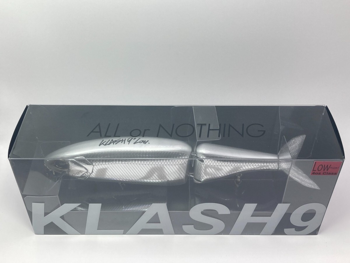 DRT KLASH 9 Low Float 4oz Class Original Giant Big Swimbait