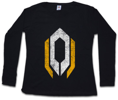 CERBERUS LOGO WOMEN LONG SLEEVE T-SHIRT Normandy Shepard Symbol Mass Sign Effect