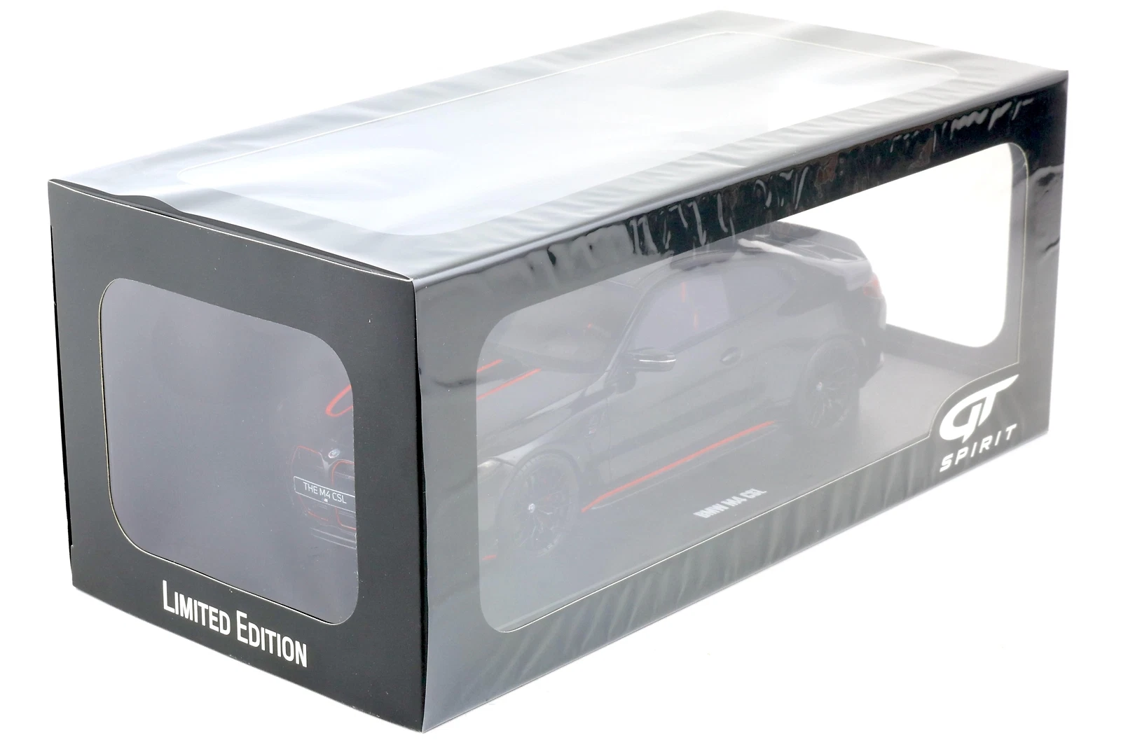 1:18 GT Spirit GT904 BMW M4 CSL Cupé G82 Zafiro Negro/Rojo 2022 - Imagen 4 de 4