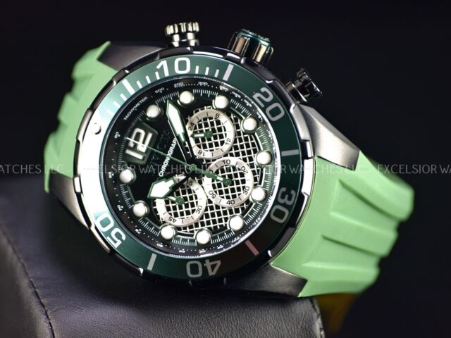 Invicta Pro Diver Black/Dark Green Men's Watch - 35551 for sale 