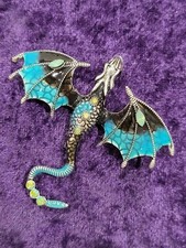 Rhinestone Dragon Brooch Or Pendant