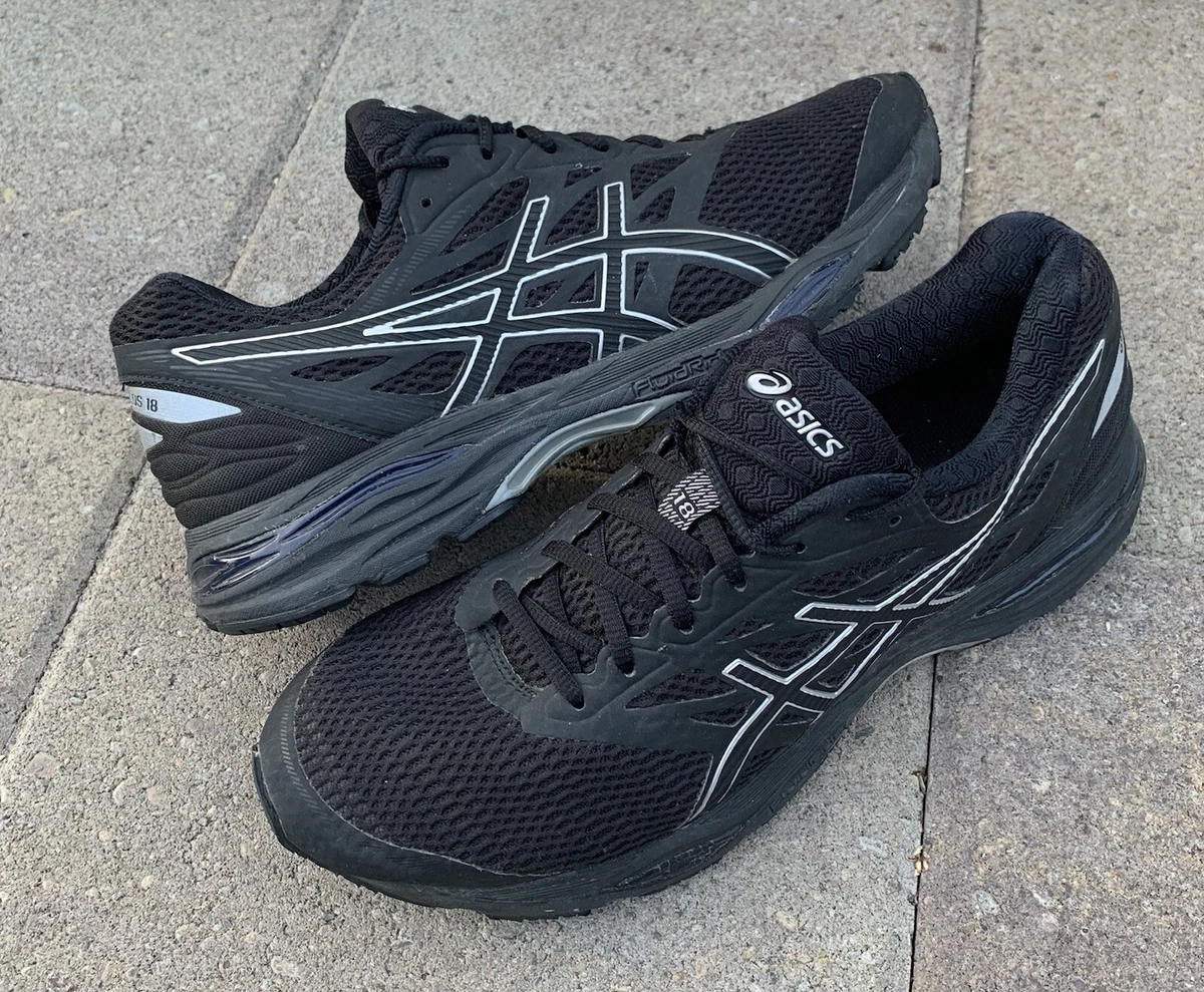 Asics cumulus 18 clearance black