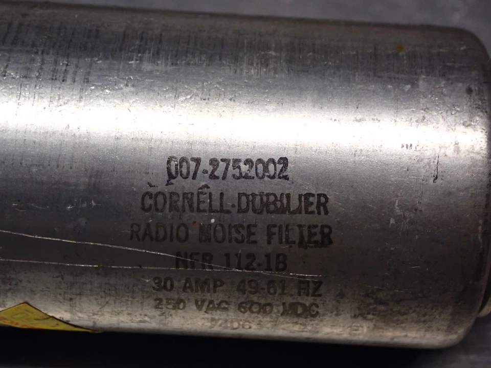 Cornell Dubilier 007-2752002 NFR 112-1B 30A 49-61Hz 250VAC 600VDC Nuevo (Lote de 2) Foto 3 de 4