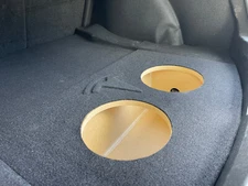 ZEnclosures 2-10" Subwoofer Sub Box for the TESLA MODEL 3 with LOGO