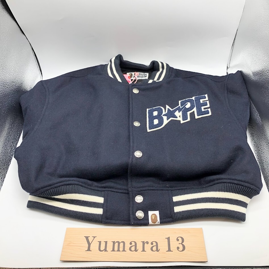 A BATHING APE APPEエイプスター★ レディース ピーコートS黒 A BATHING APE APPEエイプスター☆ レディース ピーコートS黒 A