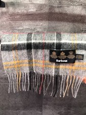 Barbour Scarf Mens Wool Size 23*170cm.
