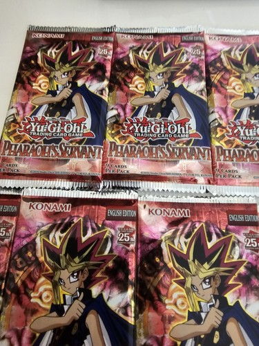 Yugioh Pharoah's Servant PSV Sealed Booster Pack Mint Condition Unsearched - Picture 6 of 13