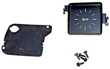 68-74 Chevrolet Nova Chevy Ii Dash Clock Delete Plate Mounting Hardware Oem
