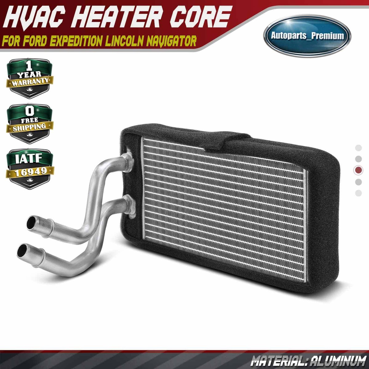 HVAC Heater Core for Ford F-150 2011-2014 Expedition Lincoln